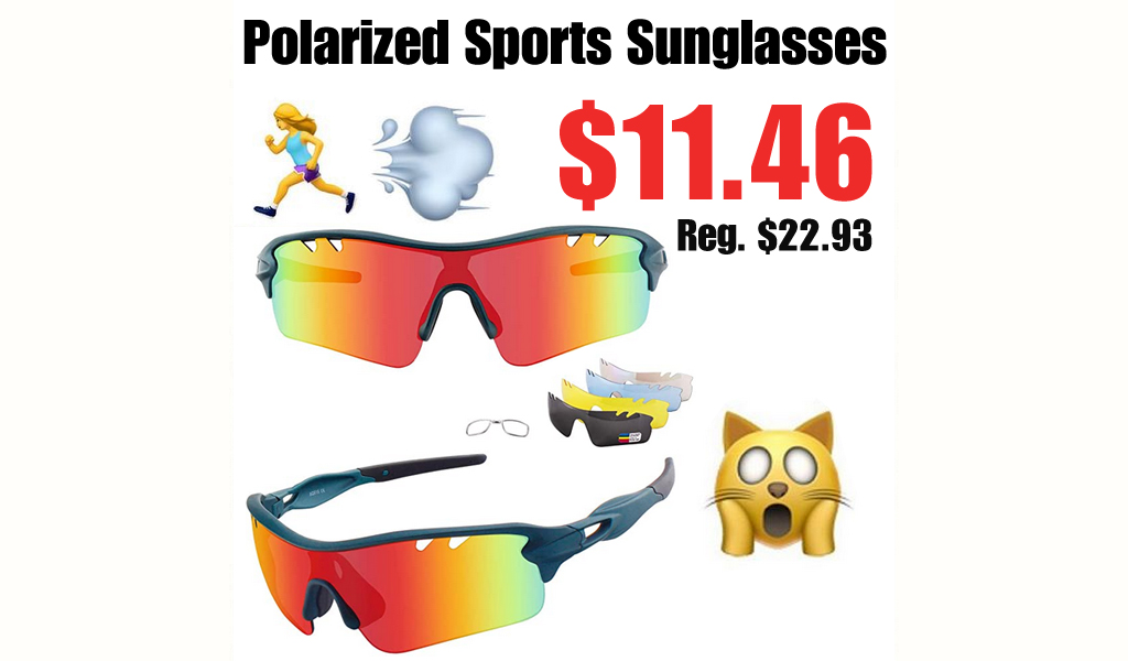 Polarized Sports Sunglasses Only $11.46 Shipped on Amazon (Regularly $22.93)