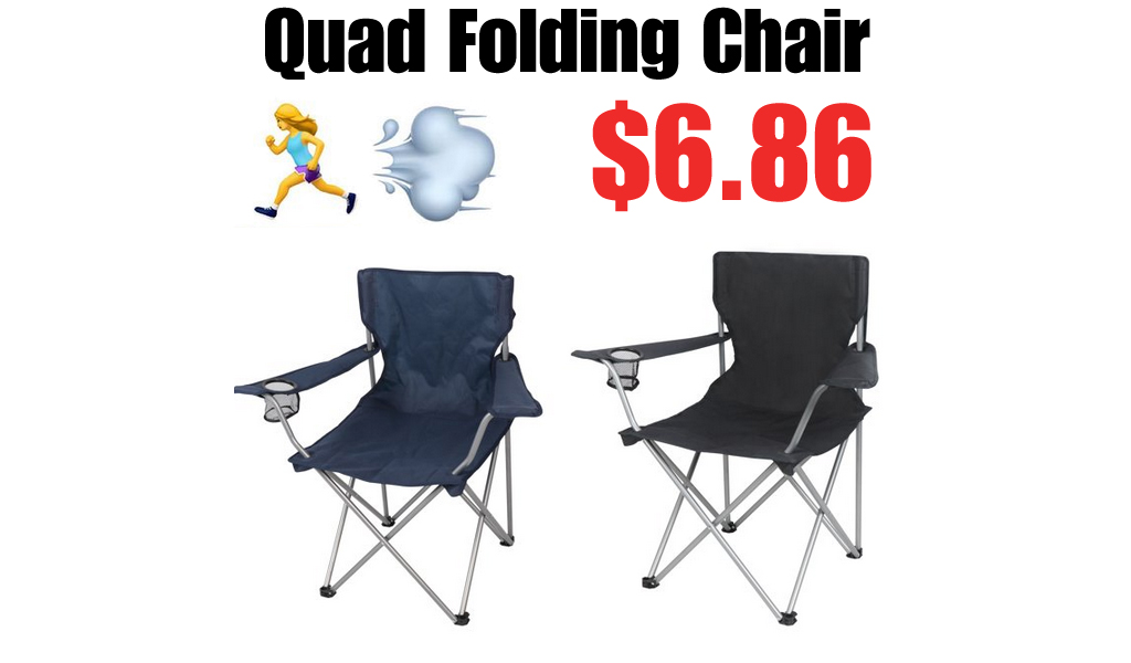 Quad Folding Chair Just $6.86 on Walmart.com