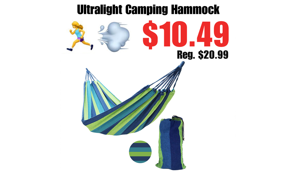 Ultralight Camping Hammock Only $10.49 Shipped on Amazon (Regularly $20.99)