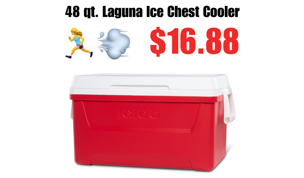 48 qt. Laguna Ice Chest Cooler Just $16.88 on Walmart.com