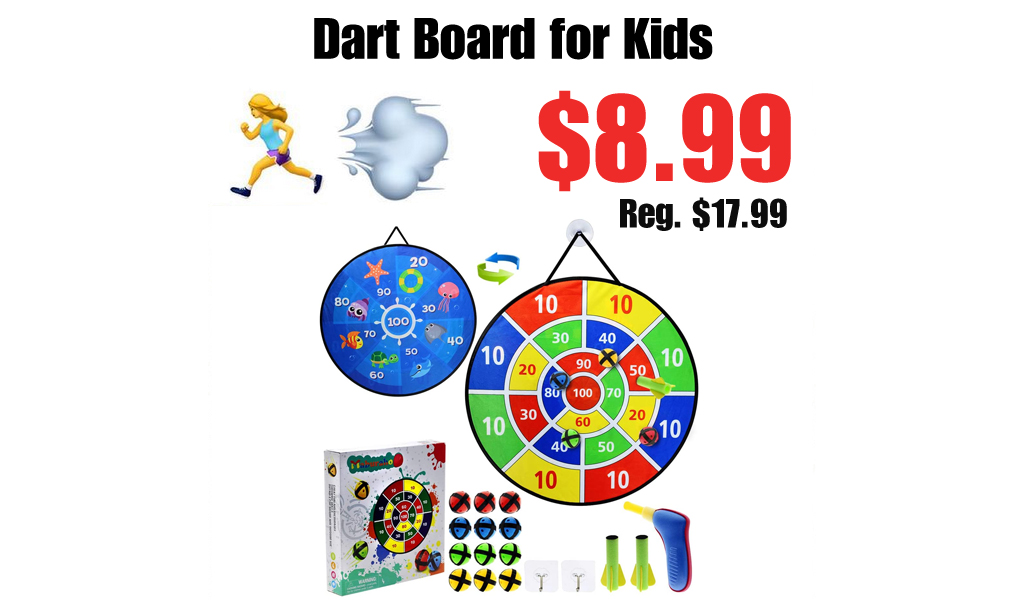 Dart Board for Kids Only $8.99 Shipped on Amazon (Regularly $17.99)