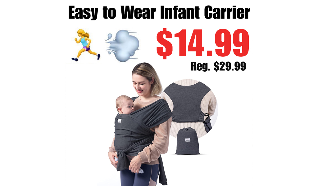 Easy to Wear Infant Carrier Only $14.99 Shipped on Amazon (Regularly $29.99)