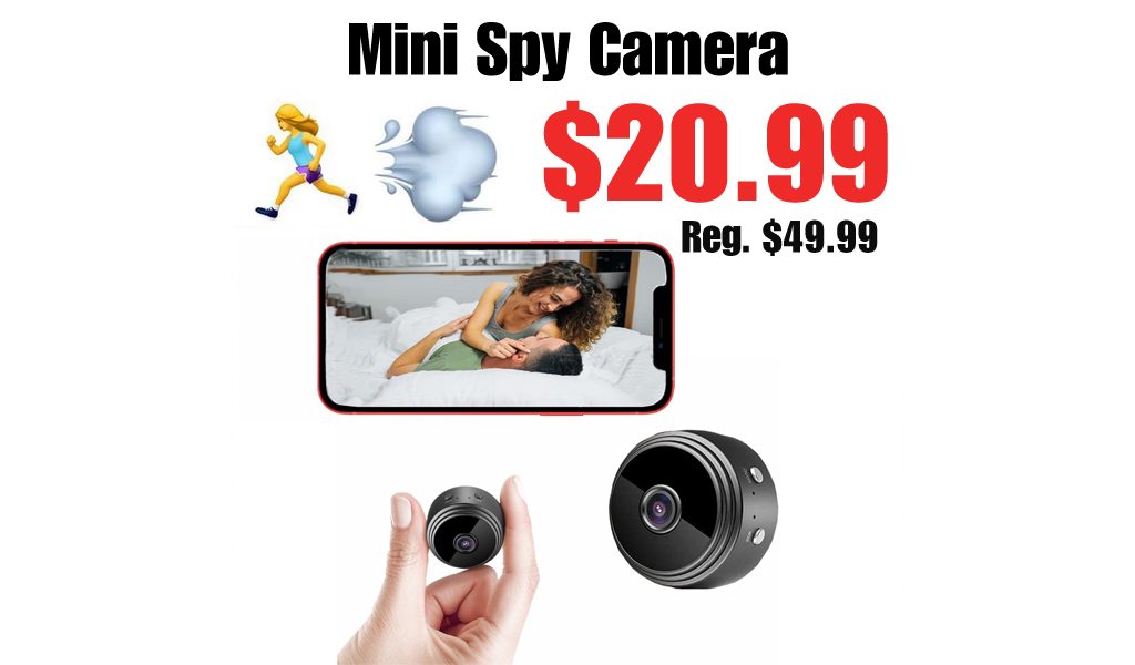 Mini Spy Camera Only $20.99 Shipped on Amazon (Regularly $49.99)