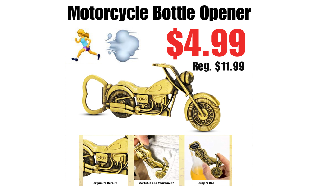Motorcycle Bottle Opener Only $4.99 Shipped on Amazon (Regularly $11.99)