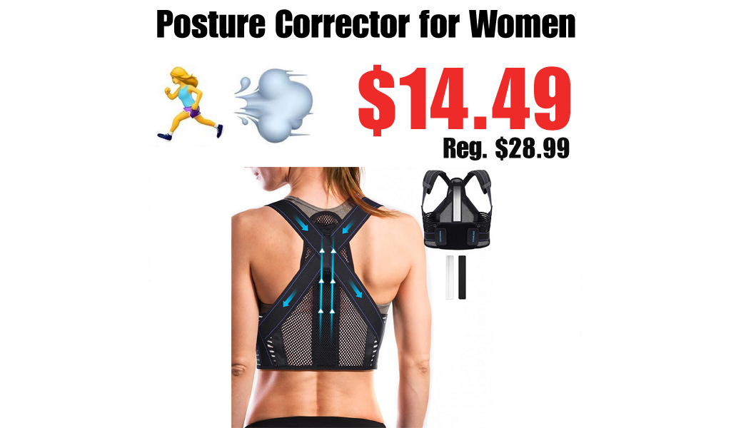 Posture Corrector for Women Only $14.49 Shipped on Amazon (Regularly $28.99)