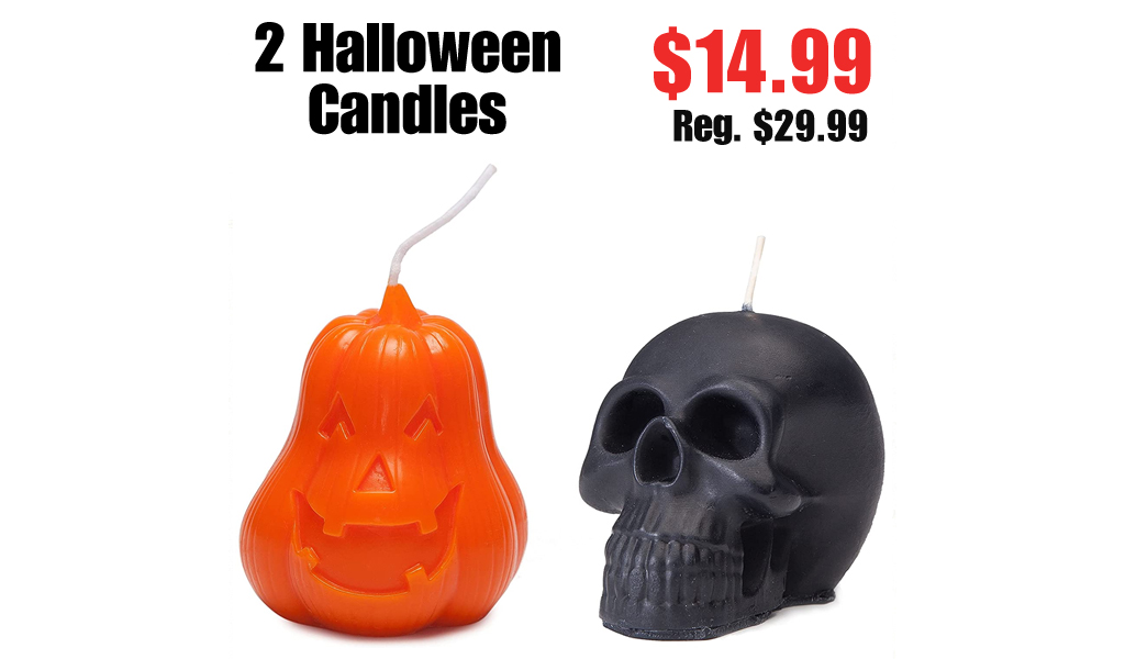 2 Halloween Candles Only $14.99 Shipped on Amazon (Regularly $29.99)