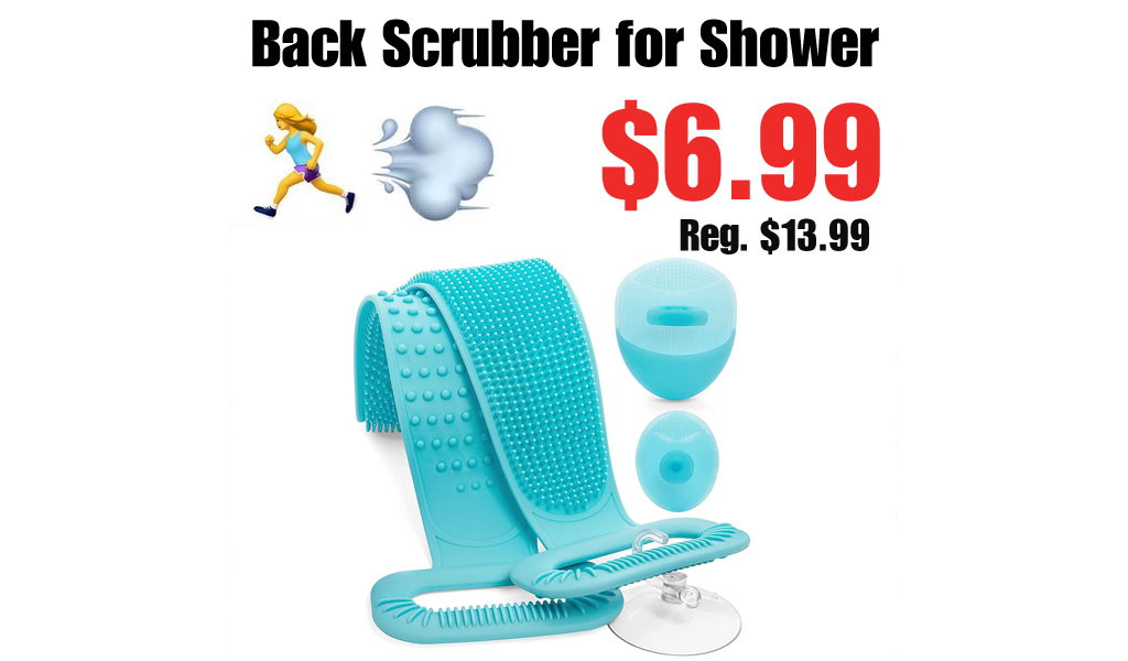 Back Scrubber for Shower Only $6.99 Shipped on Amazon (Regularly $13.99)