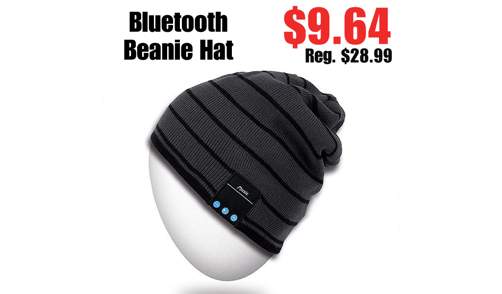 Bluetooth Beanie Hat Only $9.64 Shipped on Amazon (Regularly $28.99)
