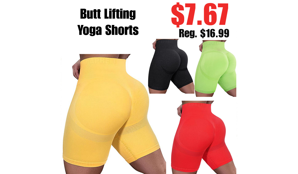 Butt Lifting Yoga Shorts Only $7.67 Shipped on Amazon (Regularly $16.99)