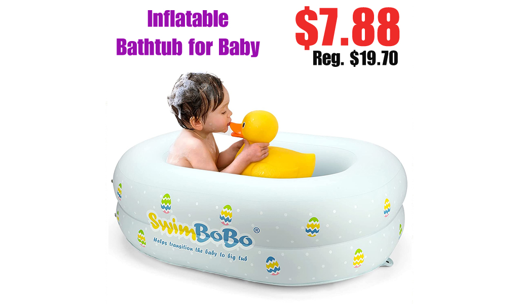 Inflatable Bathtub for Baby Only $7.88 Shipped on Amazon (Regularly $19.70)