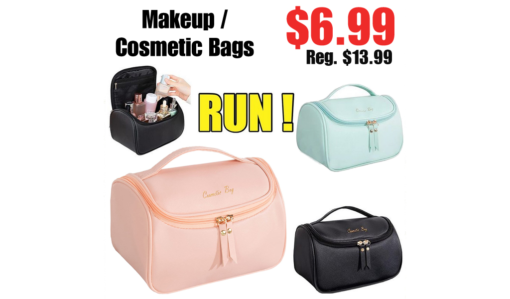 Makeup / Cosmetic Bags Only $6.99 Shipped on Amazon (Regularly $13.99)
