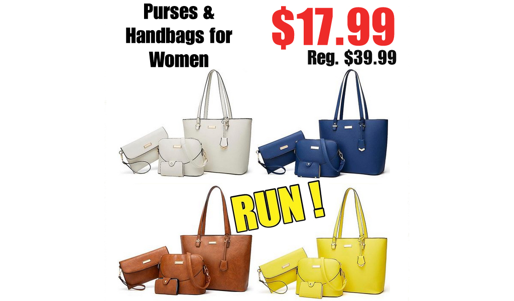 Purses & Handbags for Women Only $17.99 Shipped on Amazon (Regularly $39.99)