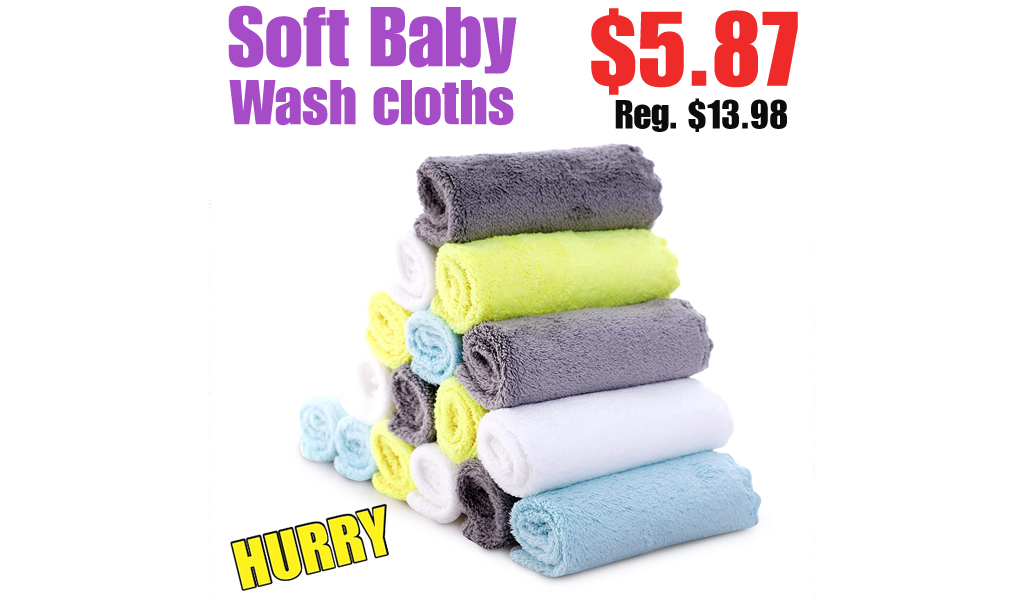 Soft Baby Washcloths Only $5.87 Shipped on Amazon (Regularly $13.98)