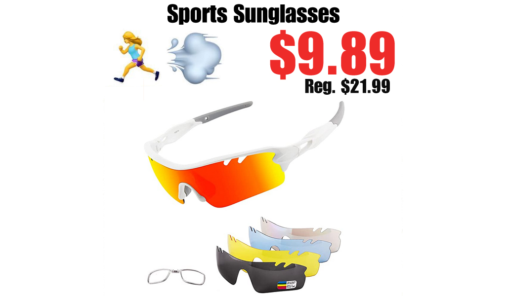 Sports Sunglasses Only $9.89 Shipped on Amazon (Regularly $21.99)