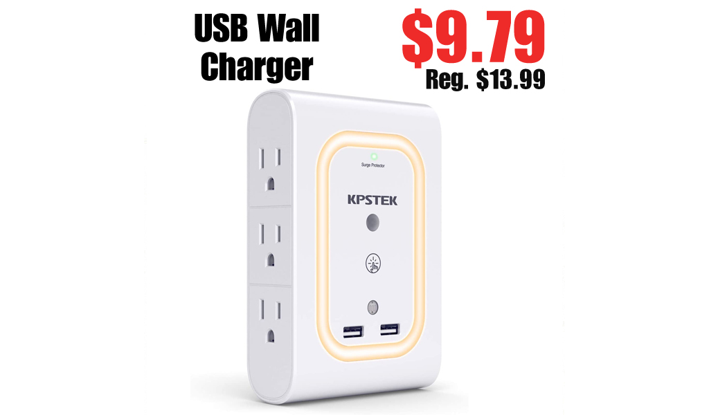 USB Wall Charger Only $9.79 Shipped on Amazon (Regularly $13.99)
