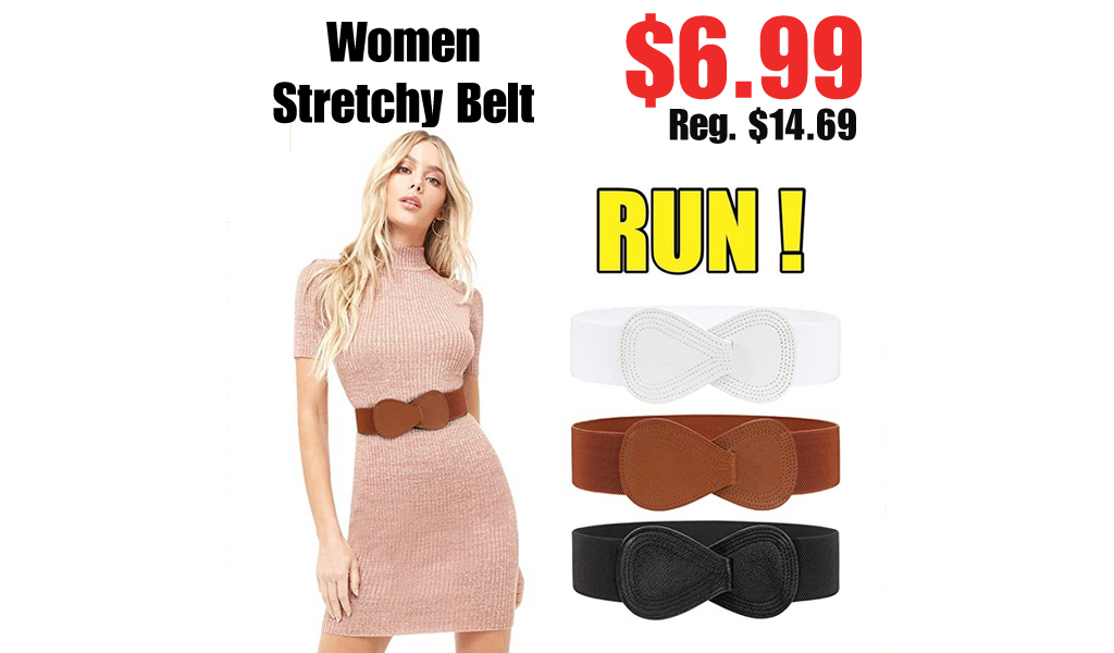 Women Stretchy Belt Only $6.99 Shipped on Amazon (Regularly $14.69)