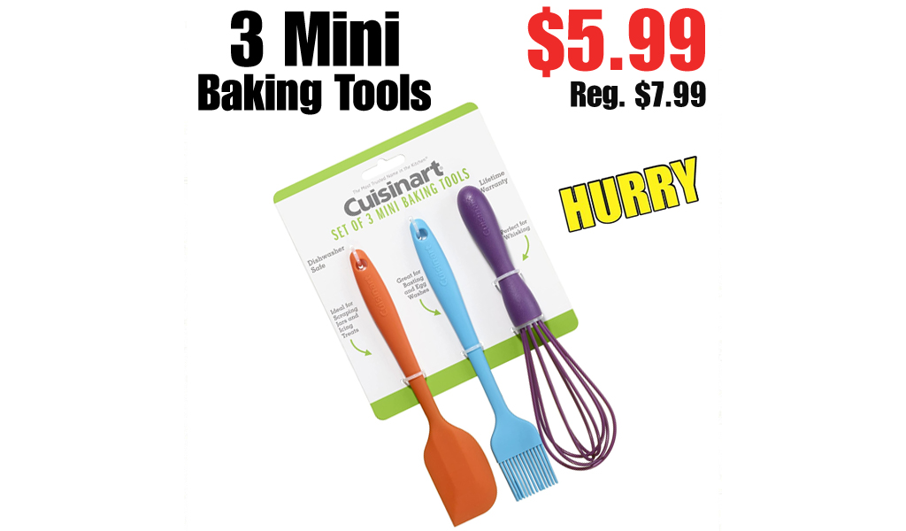3 Mini Baking Tools Only $5.99 on Amazon (Regularly $7.99)