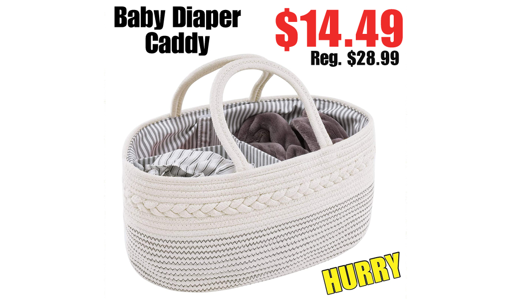 Baby Diaper Caddy Only $14.49 on Amazon (Regularly $28.99)