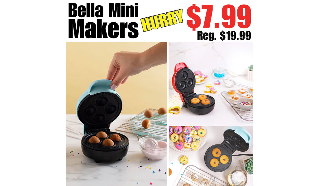 Bella Mini Makers Only $7.99 on Macys.com (Regularly $19.99)