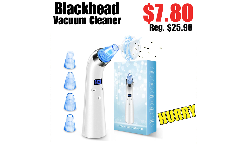 Blackhead Vacuum Cleaner Only $7.80 on Amazon (Regularly $25.98)