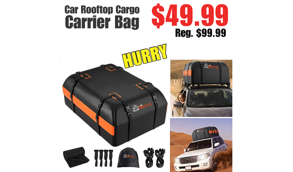Car Rooftop Cargo Carrier Bag $49.99 Shipped on Amazon (Regularly $99.99)
