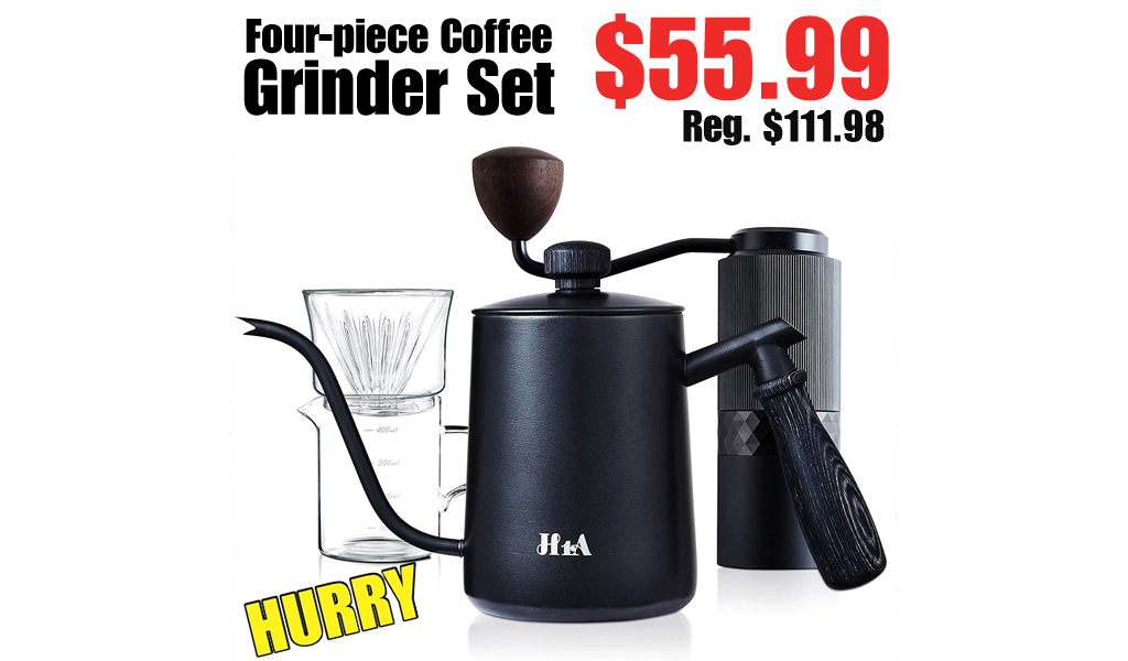 Four-piece Coffee Grinder Set Only $55.99 Shipped on Amazon (Regularly $111.98)