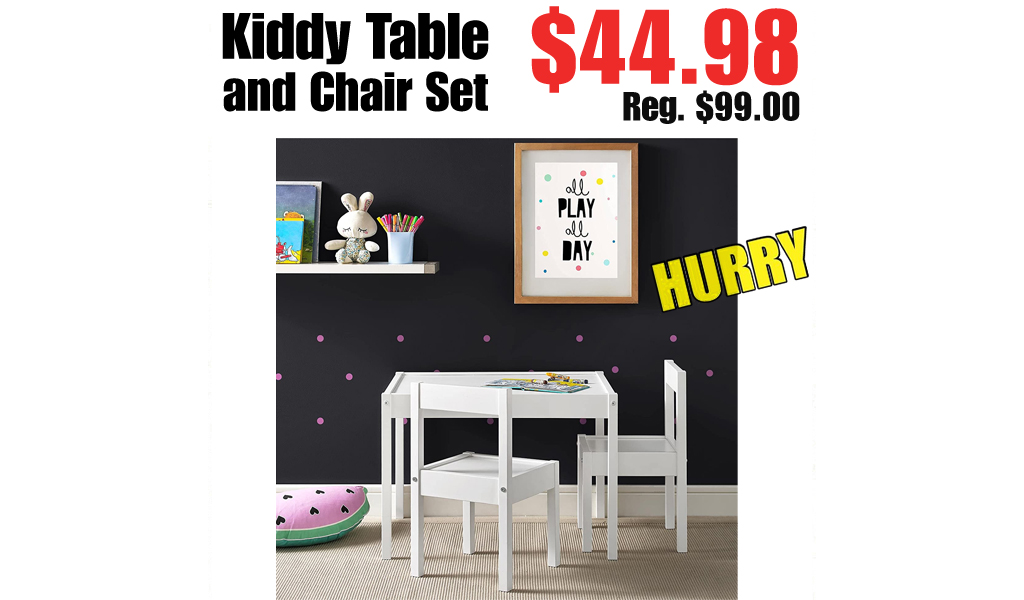 Kiddy Table and Chair Set Only $44.98 on Amazon (Regularly $99.00)