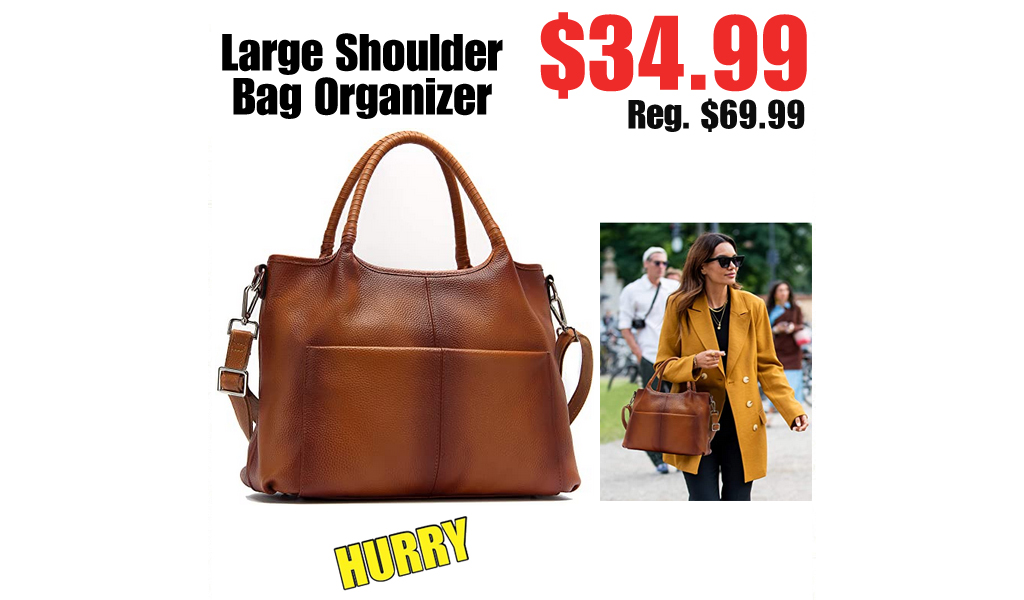 Large Shoulder Bag Organizer Only $34.99 on Amazon (Regularly $69.99)