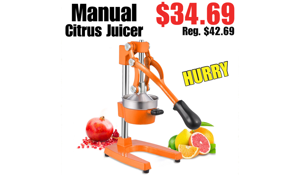 Manual Citrus Juicer Only $34.69 on Wayfair (Regularly $42.69)