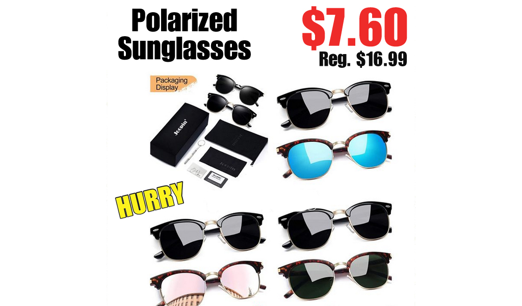 Polarized Sunglasses Only $7.60 on Amazon (Regularly $16.99)