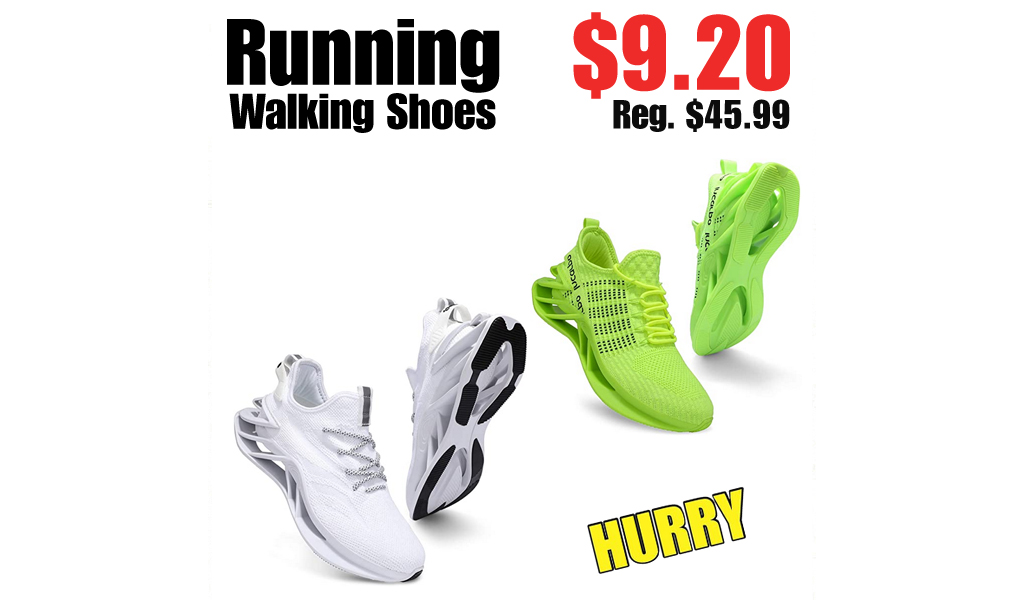 Running Walking Shoes Only $9.20 on Amazon (Regularly $45.99)