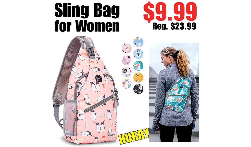 Sling Bag for Women Only $9.99 on Amazon (Regularly $23.99)