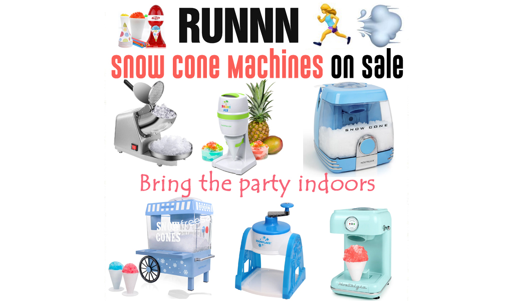 Snow Cone Machines for Less on Wayfair - Big Sale