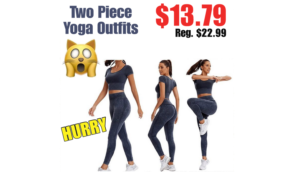 Two Piece Yoga Outfits Only $13.79 Shipped on Amazon (Regularly $22.99)