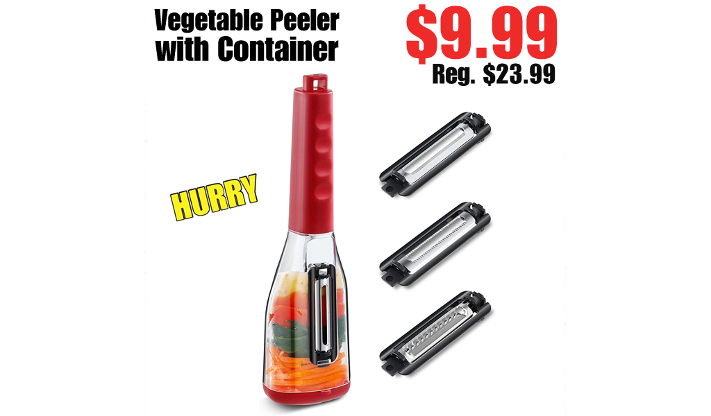 Vegetable Peeler with Container Only $9.99 on Amazon (Regularly $23.99)