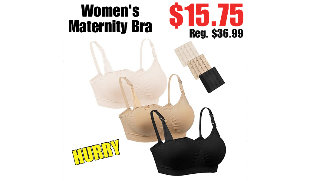 Women's Maternity Bra Only $15.75 on Amazon (Regularly $36.99)