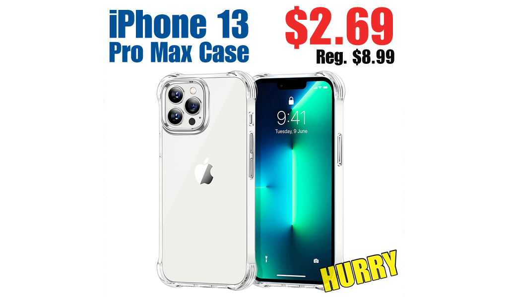 iPhone 13 Pro Max Case Only $2.69 Shipped on Amazon (Regularly $8.99)