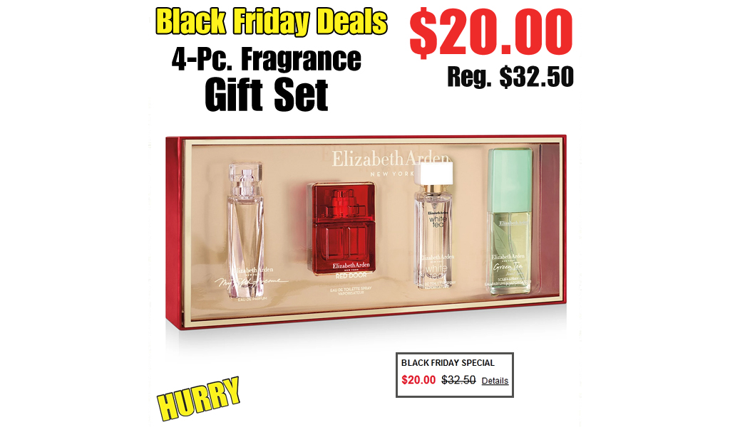 4-Pc. Fragrance Gift Set Only $20.00 on Macys.com (Regularly $32.50)