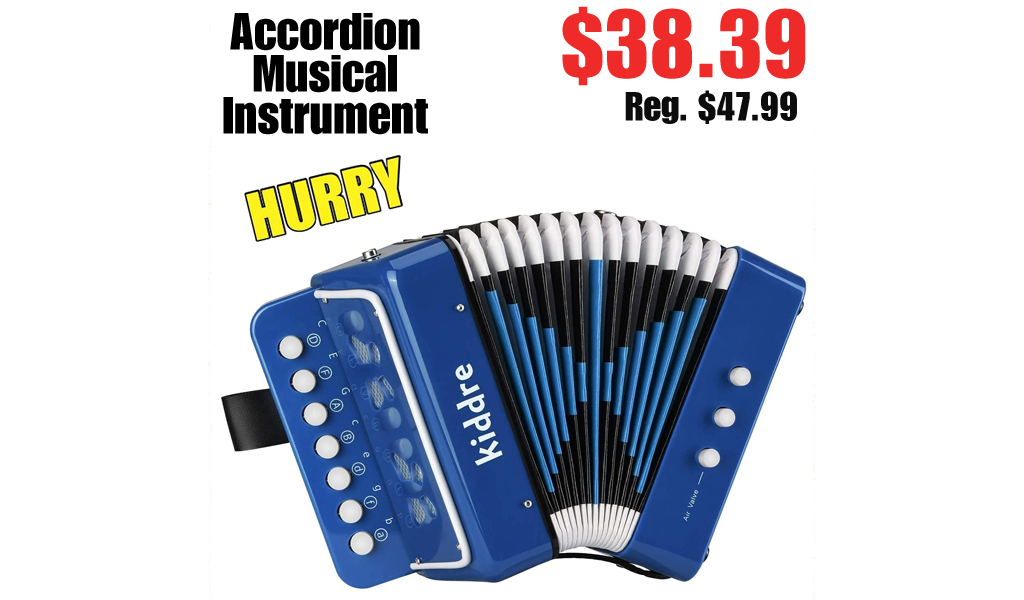 Accordion Musical Instrument Only $38.39 Shipped on Amazon (Regularly $47.99)