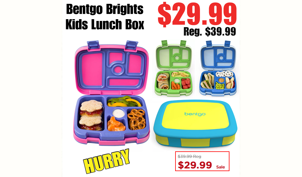 Bentgo Brights Kids Lunch Box Just $29.99 on Kohls.com (Regularly $39.99)