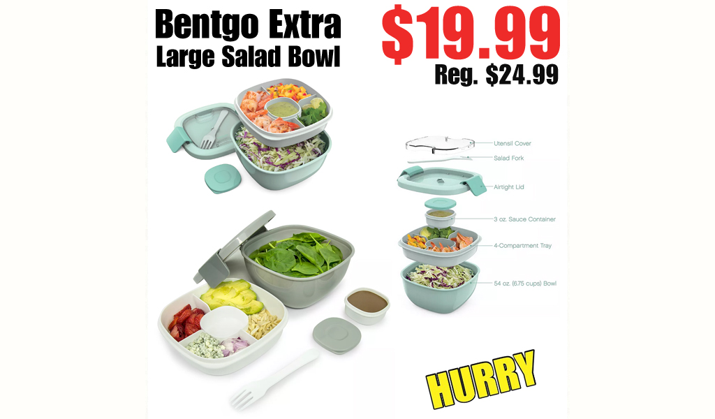 Bentgo Extra-Large Salad Bowl Just $19.99 on Kohls.com (Regularly $24.99)