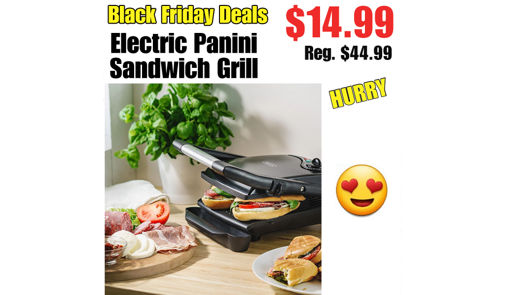 Electric Panini Sandwich Grill Only $14.99 on Macys.com (Regularly $44.99)
