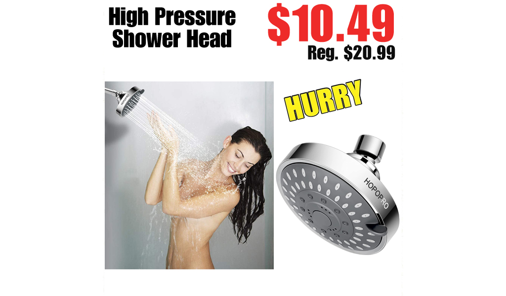 High Pressure Shower Head Only $10.49 Shipped on Amazon (Regularly $20.99)