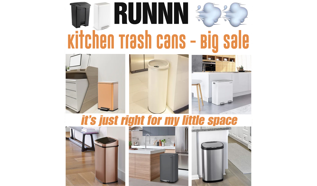 Kitchen Trash Cans for Less on Wayfair - Big Sale