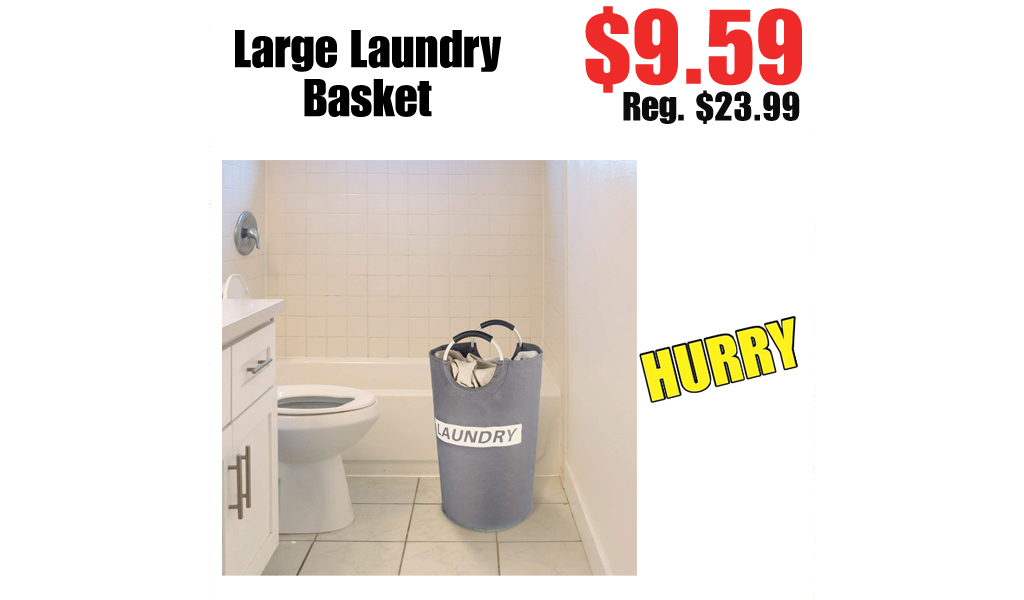 Large Laundry Basket Only $9.59 Shipped on Amazon (Regularly $23.99)