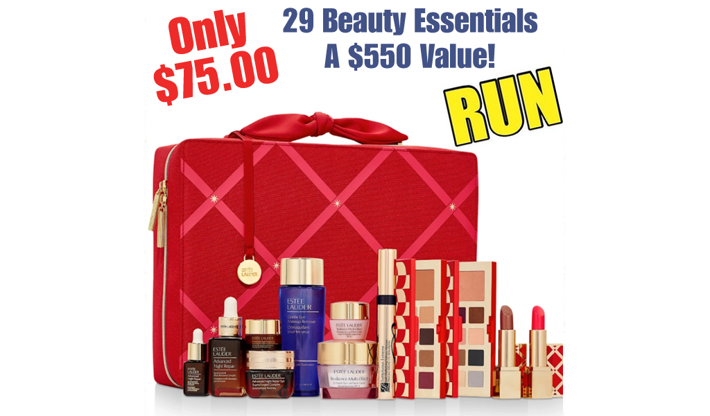 Over $720 Worth of Estée Lauder Beauty Essentials Just $129 Shipped on Macys.com