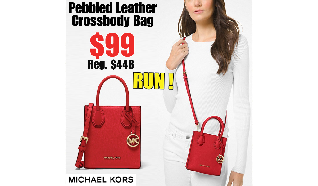 Pebbled Leather Crossbody Bag Only $99.00 on MichaelKors.com (Regularly $298)