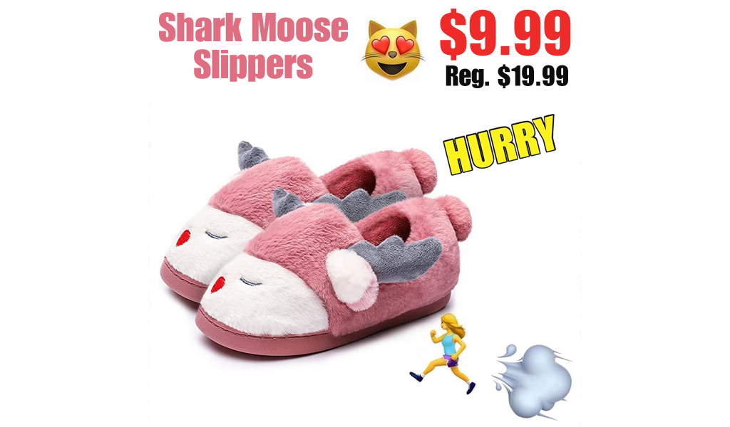Shark Moose Slippers Only $23.99 Shipped on Amazon (Regularly $19.99)