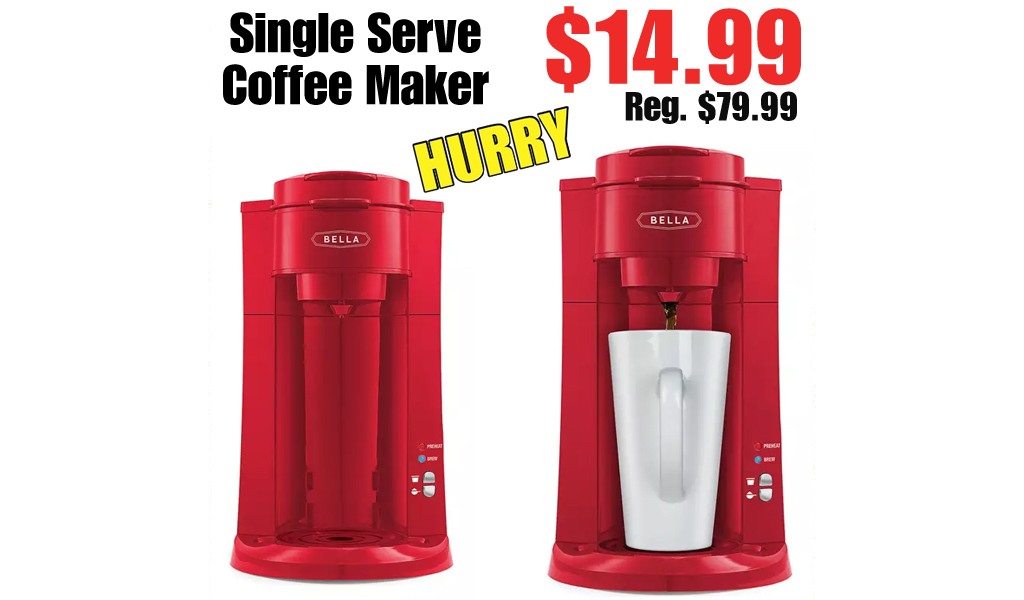 Single Serve Coffee Maker Just $14.99 on Belk.com (Regularly $79.99)