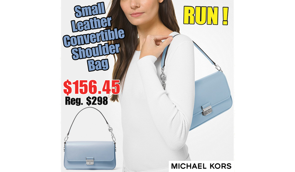 Small Leather Convertible Shoulder Bag Only $156.45 on MichaelKors.com (Regularly $298)